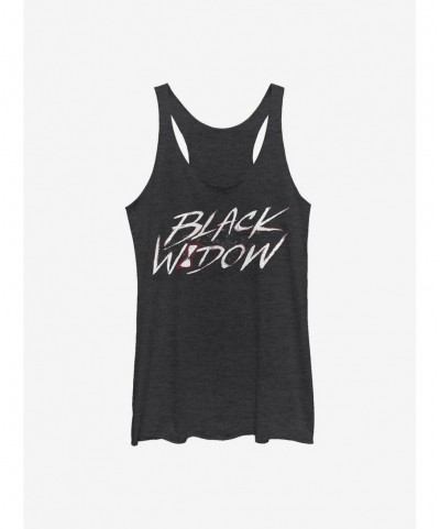 Pre-sale Marvel Black Widow Widow Paint Girls Tank $8.70 Tanks