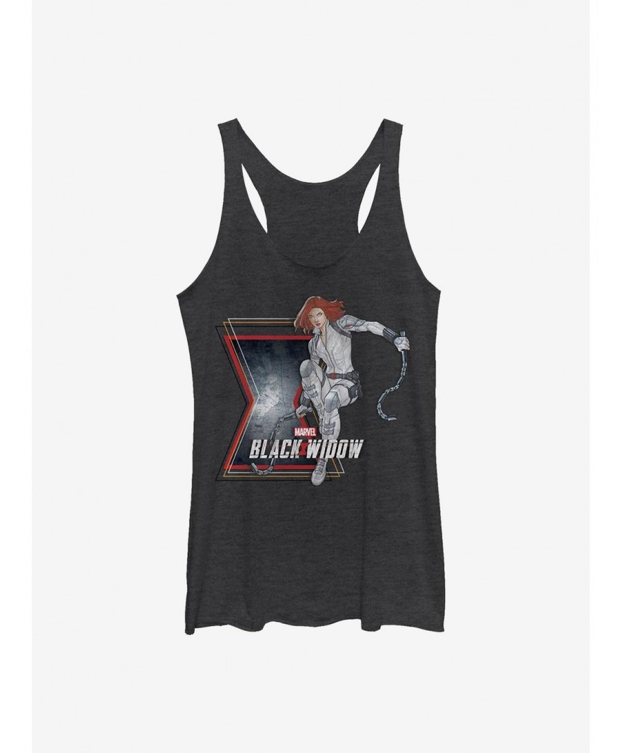 Flash Sale Marvel Black Widow Widow Stun Girls Tank $6.42 Tanks