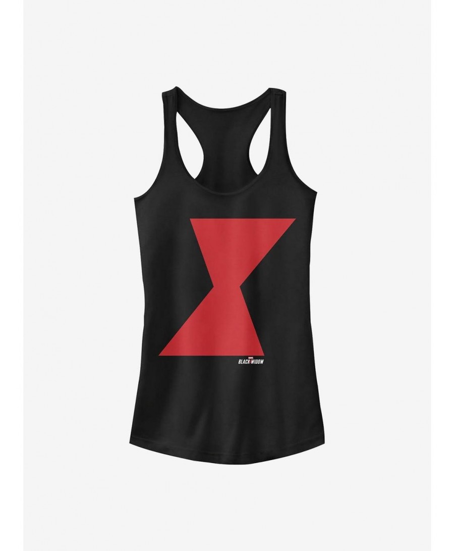 Best Deal Marvel Black Widow Widow Icon Girls Tank $7.77 Tanks