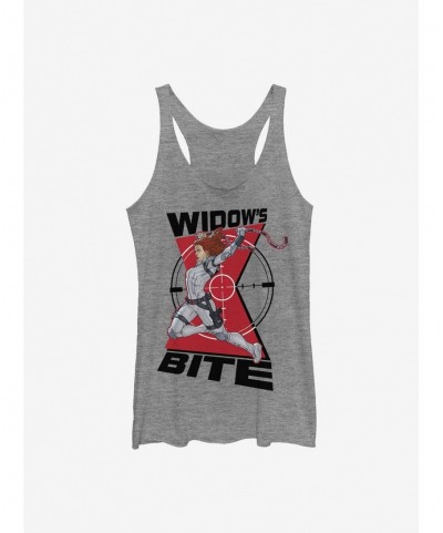 Cheap Sale Marvel Black Widow Widow Bite Girls Tank $9.12 Tanks