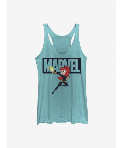 Trendy Marvel Black Widow Brick Widow Girls Tank $9.12 Tanks