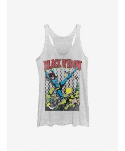 Limited Time Special Marvel Black Widow Kick That Gun Girls Tank $10.36 Tanks