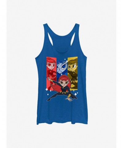 Value Item Marvel Black Widow Trio Girls Tank $10.36 Tanks