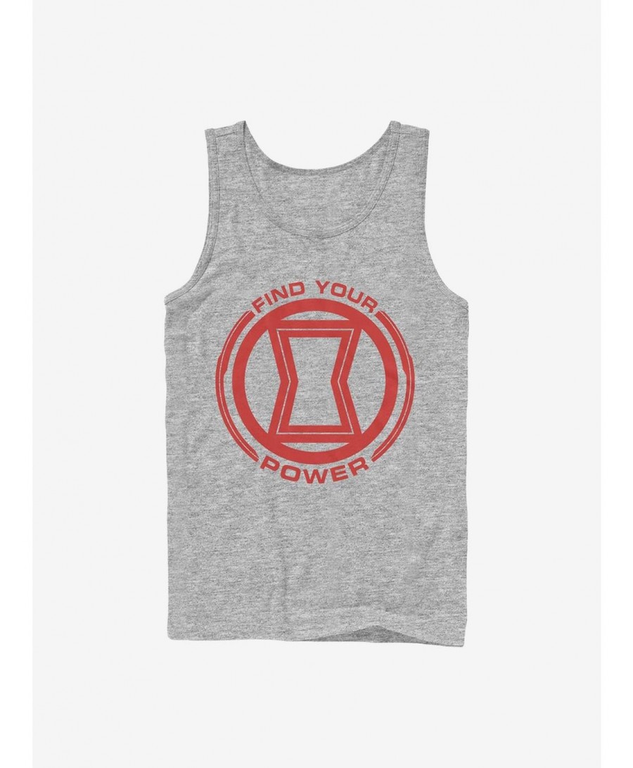 Sale Item Marvel Black Widow Power Of Black Widow Tank $6.97 Tanks