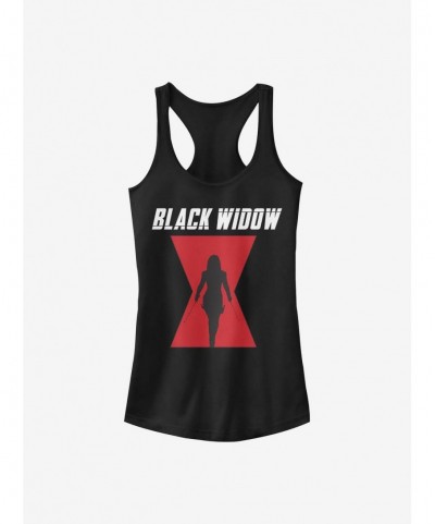 Exclusive Marvel Black Widow Logo Girls Tank $7.77 Tanks