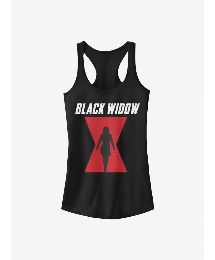 Exclusive Marvel Black Widow Logo Girls Tank $7.77 Tanks