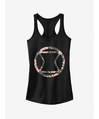 Wholesale Marvel Black Widow Rose Girls Tank $9.76 Tanks