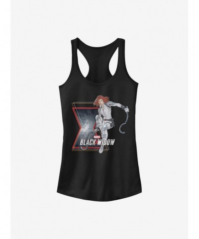 Crazy Deals Marvel Black Widow Widow Stun Girls Tank $8.17 Tanks