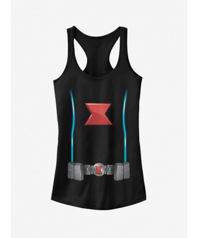 High Quality Marvel Black Widow Costume Girls Tank $7.77 Tanks