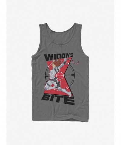 Hot Sale Marvel Black Widow Widow Bite Tank $7.57 Tanks