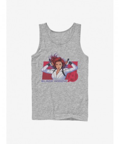 Huge Discount Marvel Black Widow Ready Widow Tank $8.17 Tanks