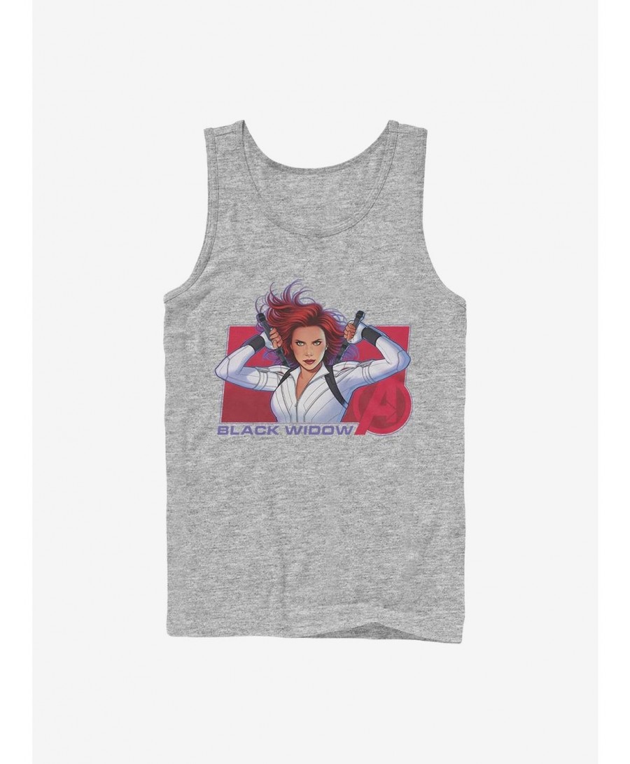 Huge Discount Marvel Black Widow Ready Widow Tank $8.17 Tanks