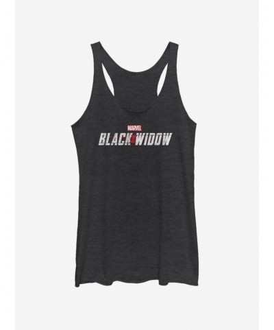 Sale Item Marvel Black Widow Logo Girls Tank $7.25 Tanks