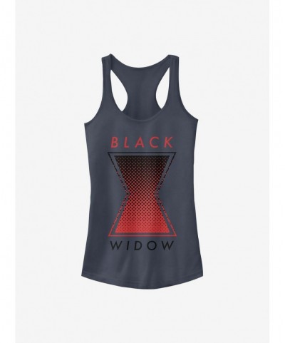 Value Item Marvel Black Widow Symbol Girls Tank $7.17 Tanks