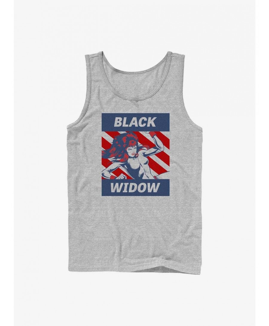 Fashion Marvel Black Widow Spy Gal Tank $6.77 Tanks