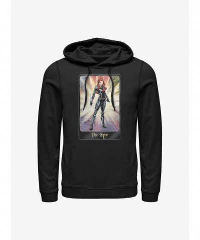 Sale Item Marvel Black Widow The Spy Hoodie $14.37 Hoodies