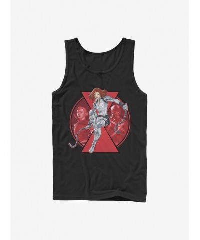 Discount Marvel Black Widow Widow Team Tank $7.17 Tanks