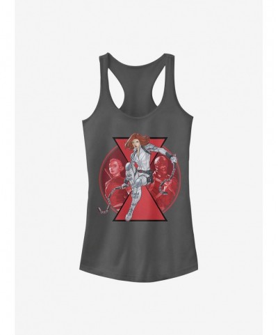 Pre-sale Marvel Black Widow Widow Team Girls Tank $6.97 Tanks