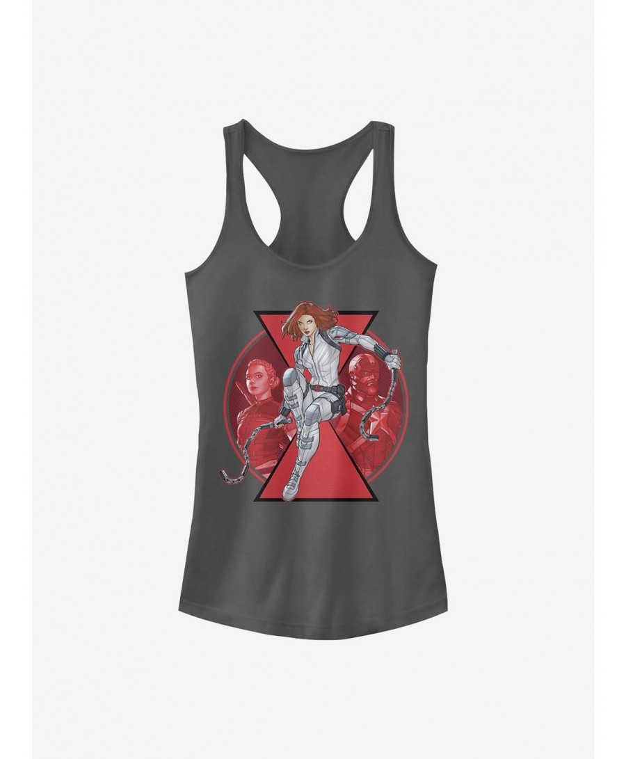 Pre-sale Marvel Black Widow Widow Team Girls Tank $6.97 Tanks